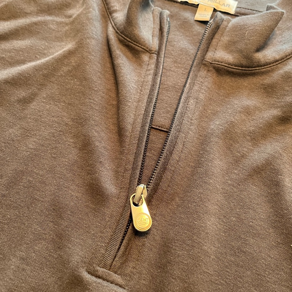 Never worn Peter Millar sweater gray size large